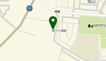 宅配ロッカーPUDO ヤマト運輸 白井センターの地図画像