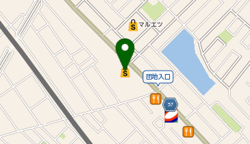 宅配ロッカーPUDO Big-A 鎌ケ谷丸山店の地図画像