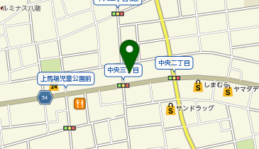 宅配ロッカーPUDO Big-A 八潮中央店の地図画像