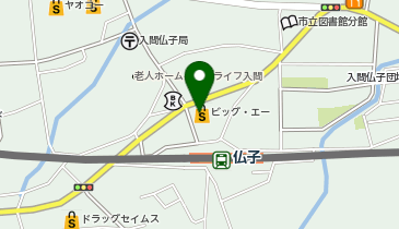 宅配ロッカーPUDO Big-A 入間仏子店の地図画像