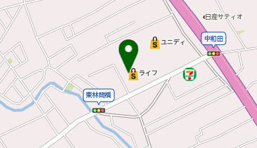 宅配ロッカーPUDO ライフ 上鶴間店の地図画像