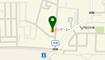 宅配ロッカーPUDO Big-A 西白井店の地図画像