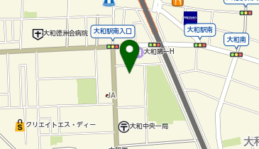 宅配ロッカーPUDO マルエツ 大和中央店の地図画像