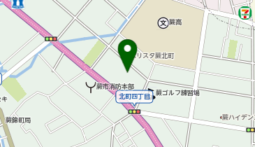 宅配ロッカーPUDO マルエツ 蕨北町店の地図画像