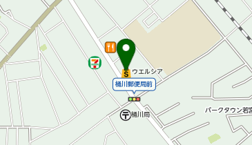 宅配ロッカーPUDO ウエルシア 桶川泉店の地図画像