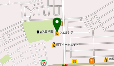 宅配ロッカーPUDO ウエルシア 坂戸にっさい花みず木店の地図画像
