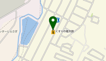 宅配ロッカーPUDO くすりの福太郎 西白井店の地図画像