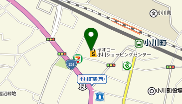 宅配ロッカーPUDO ヤオコー 小川ショッピングセンターの地図画像