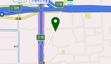 宅配ロッカーPUDO ヤマト運輸 三宅センターの地図画像