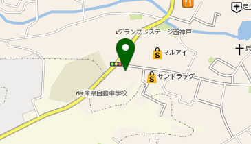 宅配ロッカーPUDO ヤマト運輸 明石朝霧センターの地図画像