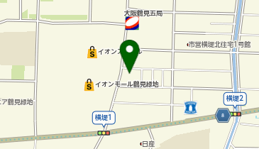 宅配ロッカーPUDO ヤマト運輸 鶴見横堤センターの地図画像