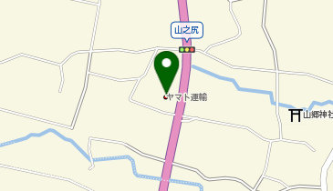 宅配ロッカーPUDO ヤマト運輸 御殿場山の尻センターの地図画像