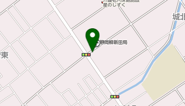 宅配ロッカーPUDO ヤマト運輸 静岡城北センターの地図画像