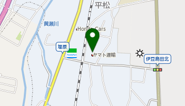宅配ロッカーPUDO ヤマト運輸 裾野伊豆島田センターの地図画像