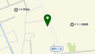 宅配ロッカーPUDO ヤマト運輸 袋井山科センターの地図画像