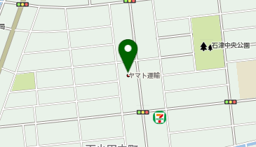 宅配ロッカーPUDO ヤマト運輸 焼津石津センターの地図画像