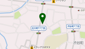 宅配ロッカーPUDO ヤマト運輸 豊田渋谷センターの地図画像