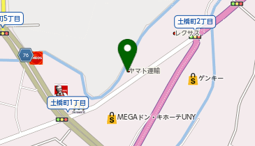 宅配ロッカーPUDO ヤマト運輸 豊田元町センターの地図画像