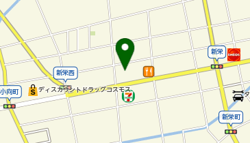 宅配ロッカーPUDO ヤマト運輸 豊橋新栄センターの地図画像