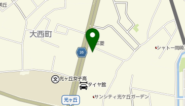 宅配ロッカーPUDO ヤマト運輸 岡崎美合センターの地図画像