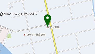 宅配ロッカーPUDO ヤマト運輸 蟹江センターの地図画像