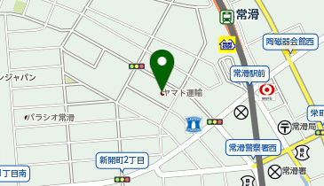 宅配ロッカーPUDO ヤマト運輸 常滑新開センターの地図画像