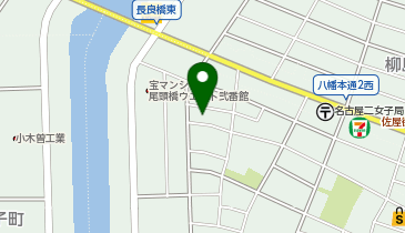 宅配ロッカーPUDO ヤマト運輸 中川尾頭橋センターの地図画像