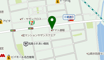 宅配ロッカーPUDO ヤマト運輸 南忠次センターの地図画像