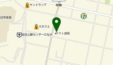 宅配ロッカーPUDO ヤマト運輸 四日市日永西センターの地図画像