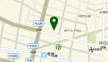 宅配ロッカーPUDO ヤマト運輸 千種内山センターの地図画像