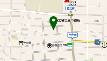宅配ロッカーPUDO ヤマト運輸 西春センターの地図画像