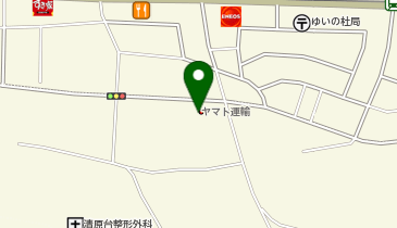 宅配ロッカーPUDO ヤマト運輸 宇都宮ゆいの杜センターの地図画像