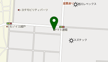 宅配ロッカーPUDO ヤマト運輸 宇都宮陽東センターの地図画像