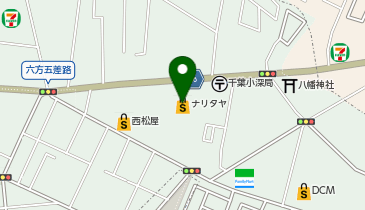 宅配ロッカーPUDO ナリタヤ 小深町四街道店の地図画像