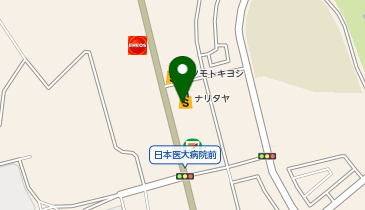 宅配ロッカーPUDO ナリタヤ 印旛日本医大前店の地図画像