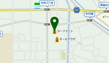 宅配ロッカーPUDO ヨークマート 草加店の地図画像