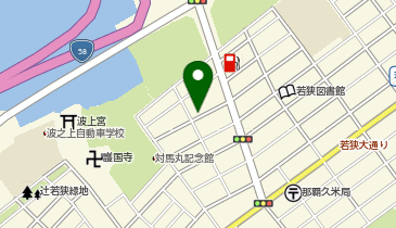 宅配ロッカーPUDO マックスバリュ 若狭店の地図画像