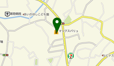 宅配ロッカーPUDO マックスバリュ 高原店の地図画像