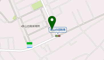 宅配ロッカーPUDO デイリーケアセイジョー 狭山台店の地図画像