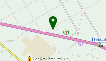 宅配ロッカーPUDO ヤックスドラッグ 富里店の地図画像