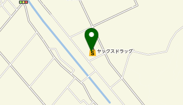宅配ロッカーPUDO ヤックスドラッグ 銚子南小川町店の地図画像