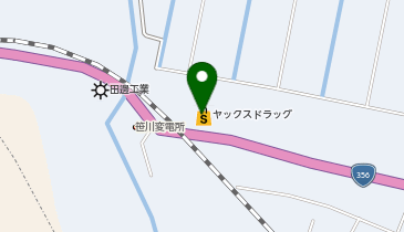 宅配ロッカーPUDO ヤックスドラッグ 東庄店の地図画像