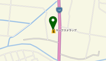 宅配ロッカーPUDO ヤックスドラッグ 館山バイパス店の地図画像