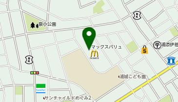 宅配ロッカーPUDO マックスバリュ 伊祖店の地図画像