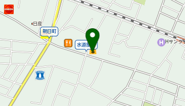 宅配ロッカーPUDO ウエルシア 昭島朝日町店の地図画像