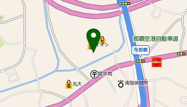 宅配ロッカーPUDO イオン 南風原店の地図画像