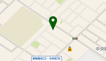 宅配ロッカーPUDO ヤマト運輸 江別中央センターの地図画像