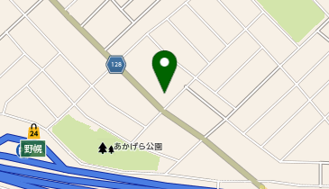 宅配ロッカーPUDO ヤマト運輸 江別白樺通センターの地図画像