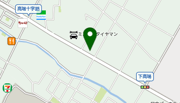 宅配ロッカーPUDO ヤマト運輸 ひたちなか高場センターの地図画像