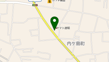 宅配ロッカーPUDO ヤマト運輸 群馬矢島センターの地図画像